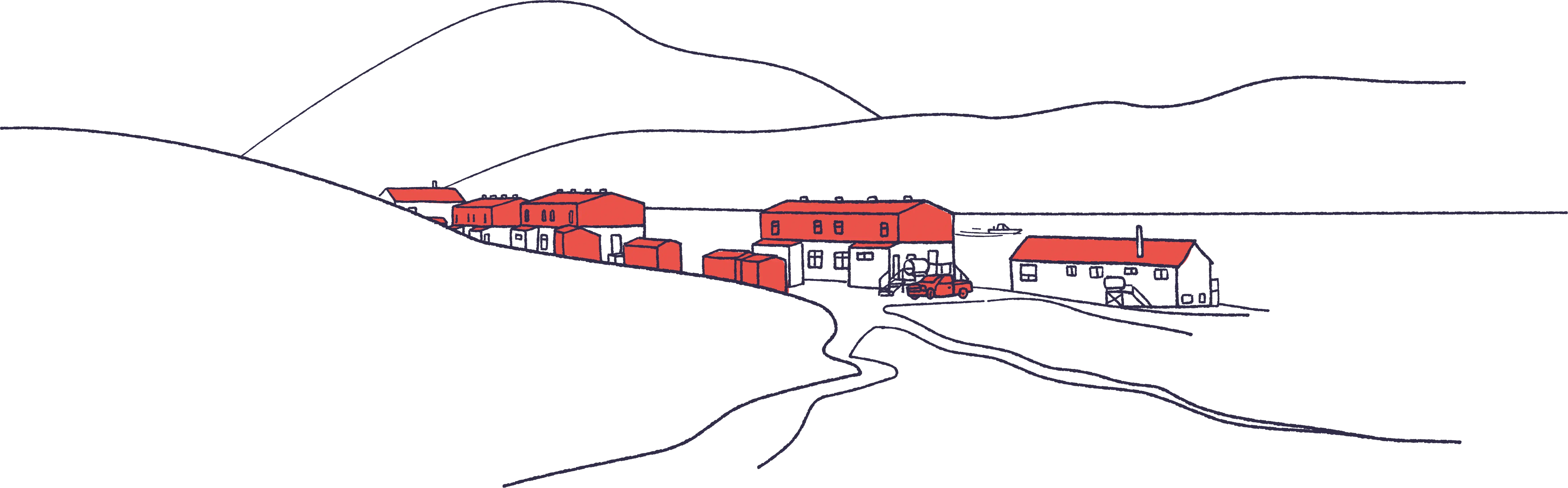 Illustration village